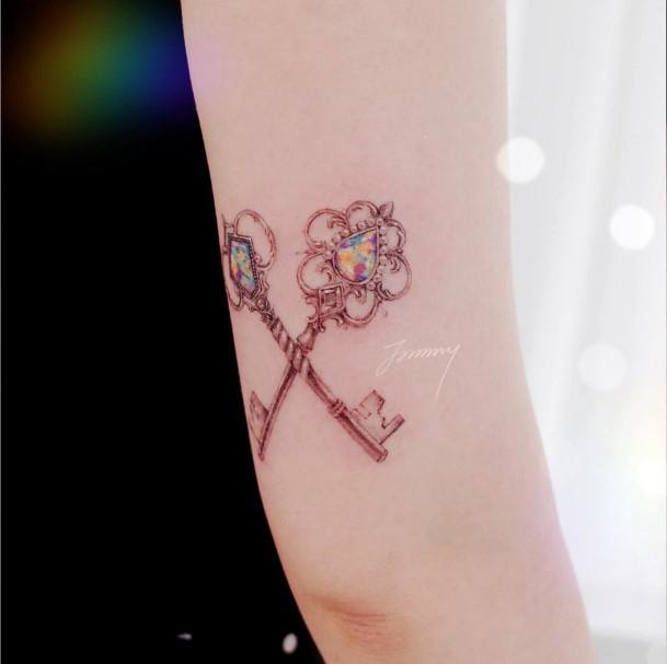 Creative Opal Tattoo Designs For Women