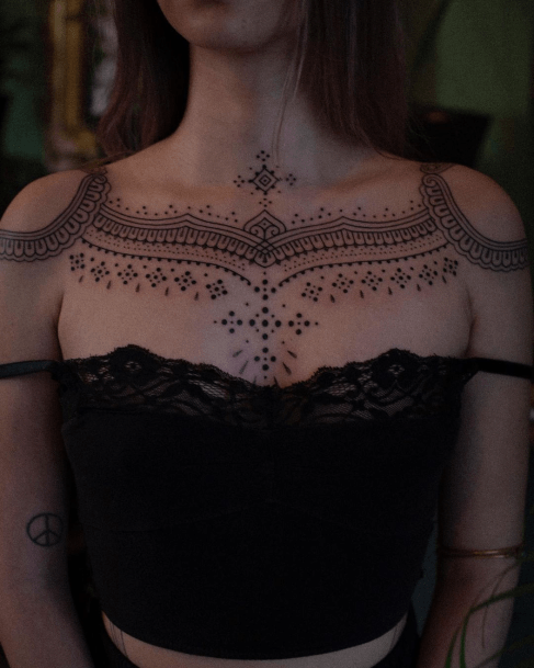 Creative Sacred Geometry Tattoo Designs For Women