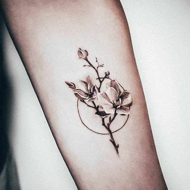 Creative Small Flower Tattoo Designs For Women