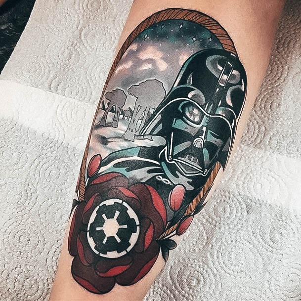 Creative Star Wars Tattoo Designs For Women