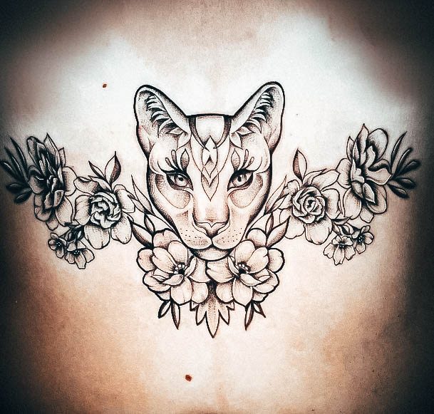 Creative Stomach Tattoo Designs For Women