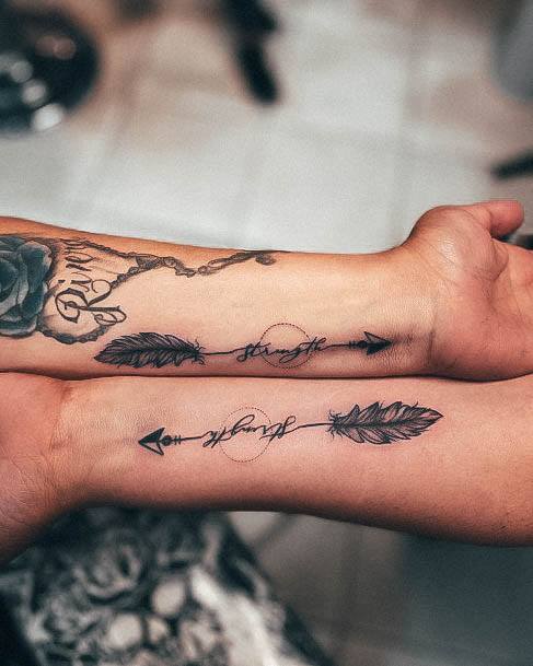 Creative Strength Tattoo Designs For Women