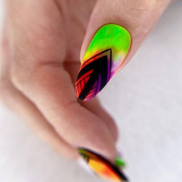 Creative Summer Matte Nail Designs For Women