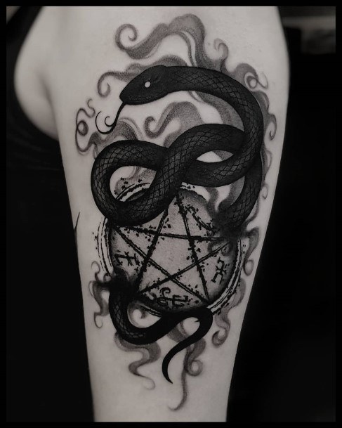 Creative Supernatural Tattoo Designs For Women