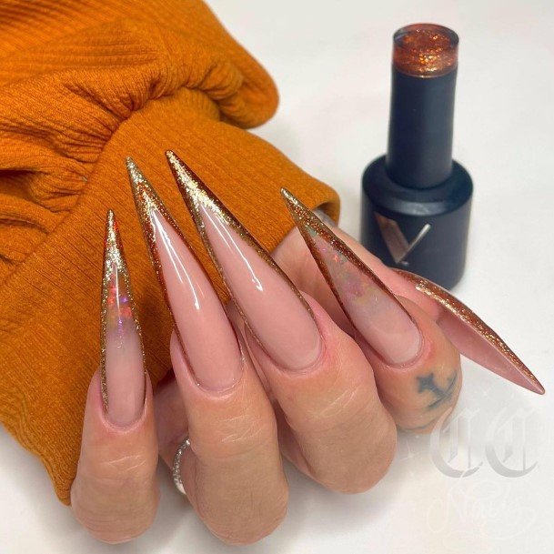 Creative Thanksgiving Nail Designs For Women