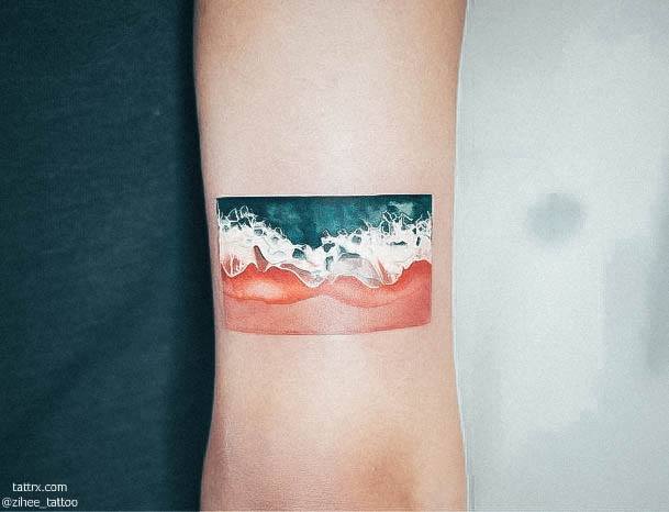 Creative Water Tattoo Designs For Women