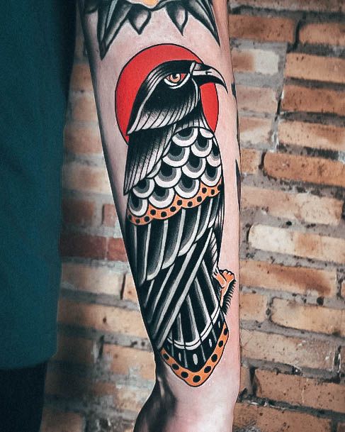 Crow Womens Tattoos