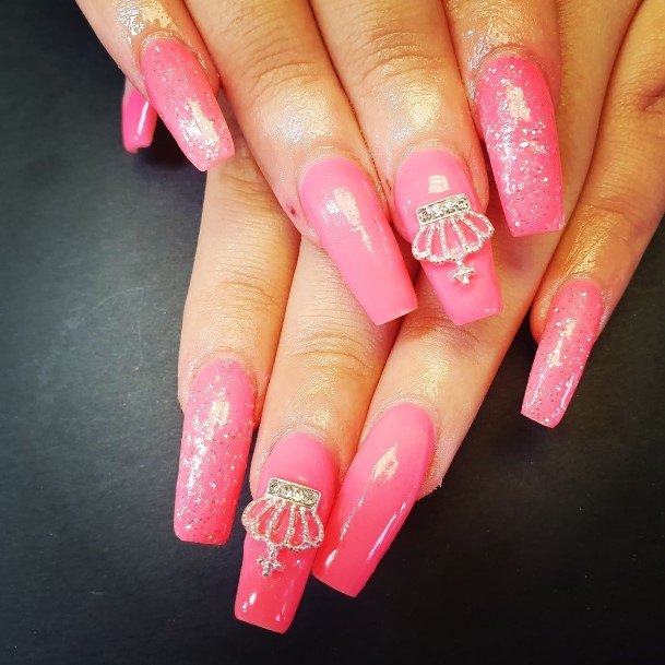 Crown Womens Nail Ideas