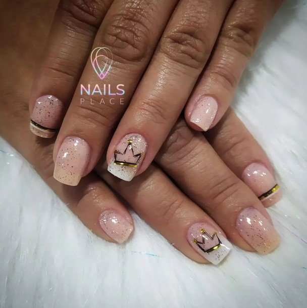 Crown Womens Nails