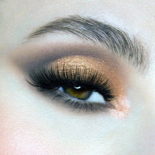 Crude Copper Metallic Textured Eyeshadow Women