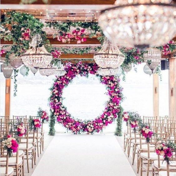 Crystalline Lights Wedding Ceiling Decorations