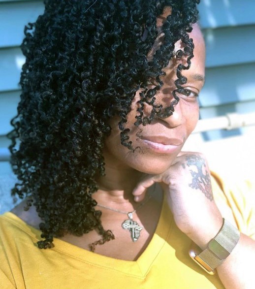 Curly Textured Crochet Hairstyles For Black Hair