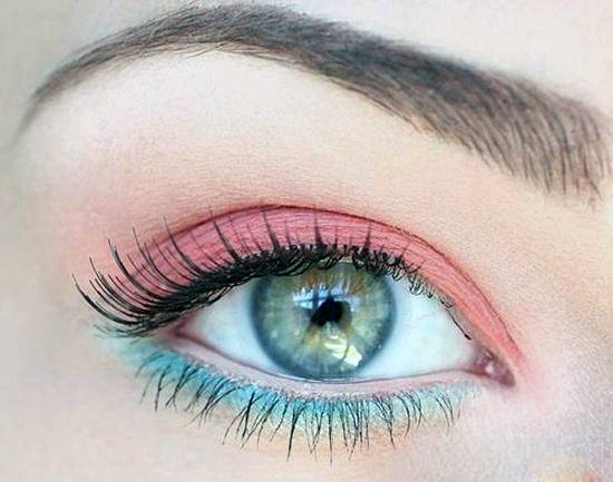 Cute Bicolor Eyeshadow Women