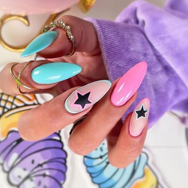 Cute Brilliant Nail Designs For Women