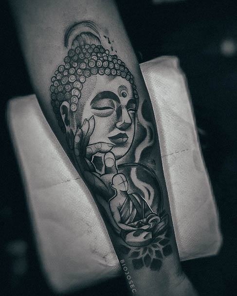 Cute Buddha Tattoo Designs For Women Religious Design