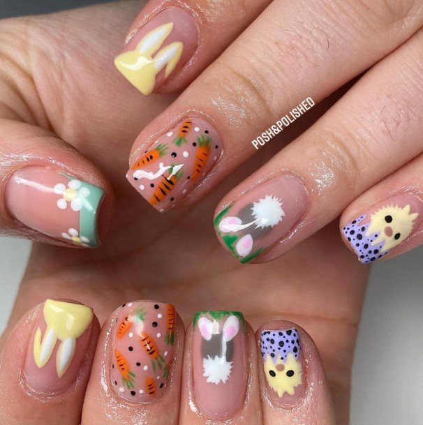 Cute Bunny Nail Designs For Women