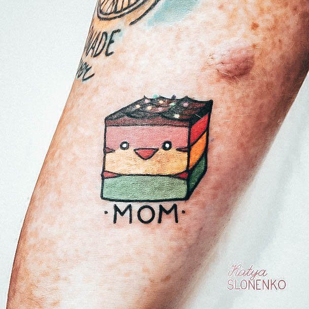 Cute Cookie Tattoo Designs For Women