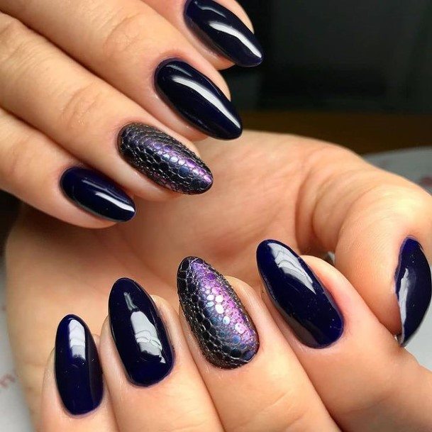 Cute Dark Nail Designs For Women