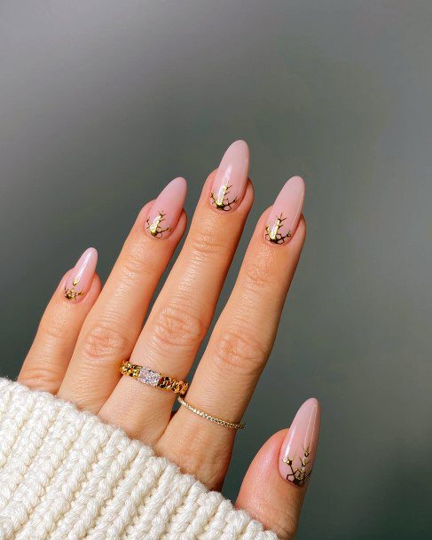 Cute Half Moon Nail Designs For Women