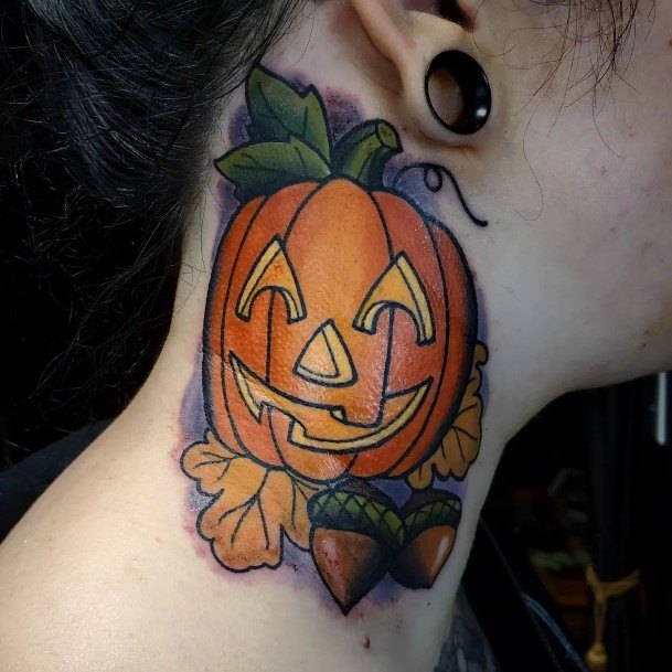 Cute Halloween Tattoo Designs For Women