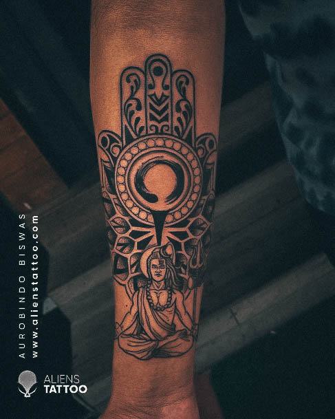 Cute Hamsa Tattoo Designs For Women