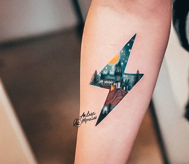 Cute Harry Potter Tattoo Designs For Women