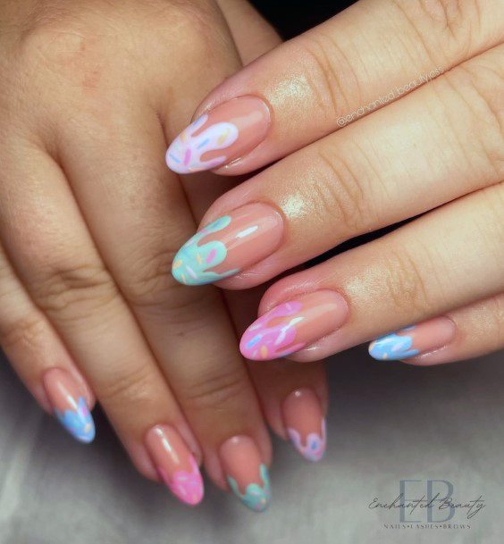 Cute Ice Cream Nail Designs For Women