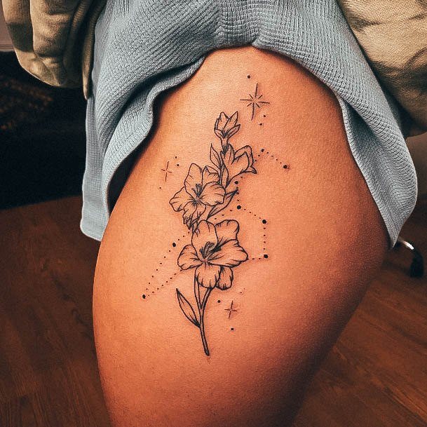 67 Brilliant Thigh Tattoos  Tattoo Designs  TattoosBagcom