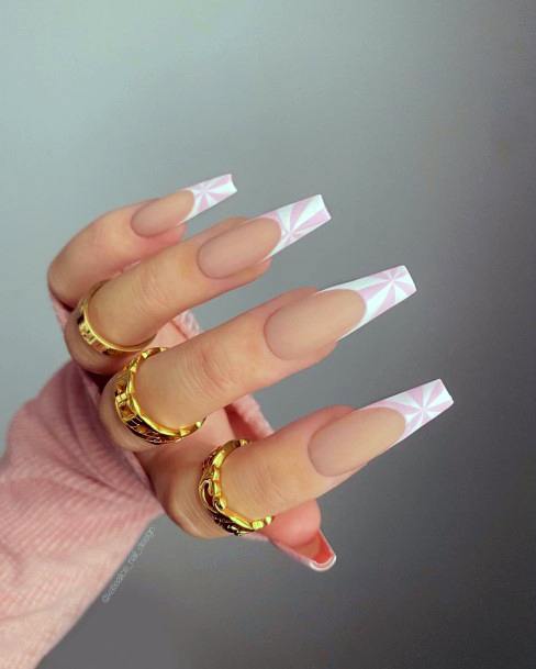 Cute Long French Nail Designs For Women