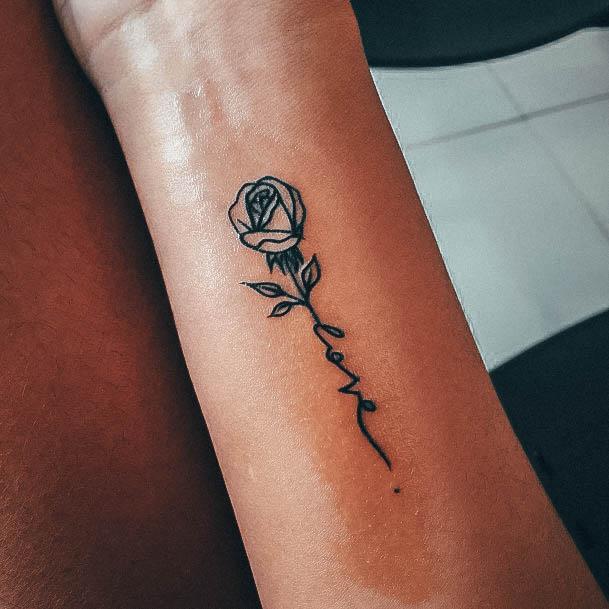 Cute Love Tattoo Designs For Women