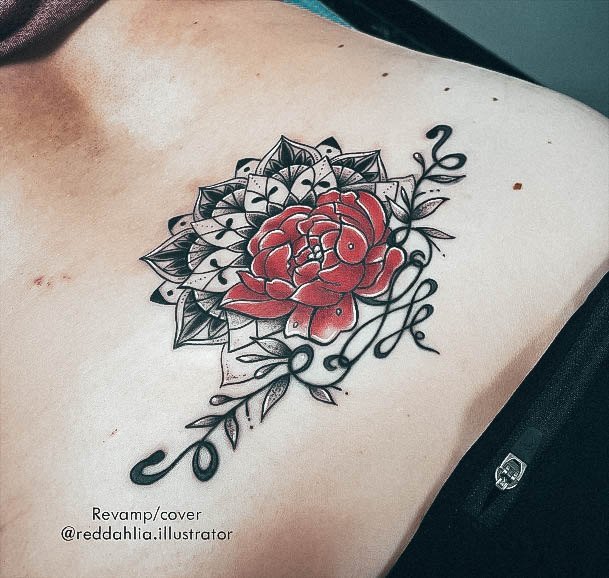 Cute Lower Back Tattoo Designs For Women