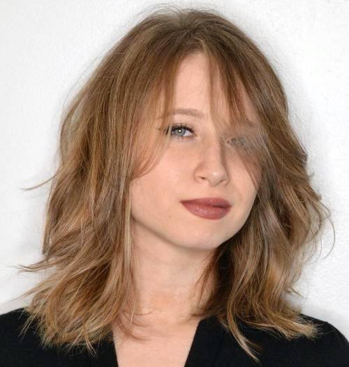 Cute Medium Haircuts For Thin And Fine Curly Hair For Women