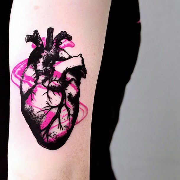 Cute Neon Tattoo Designs For Women