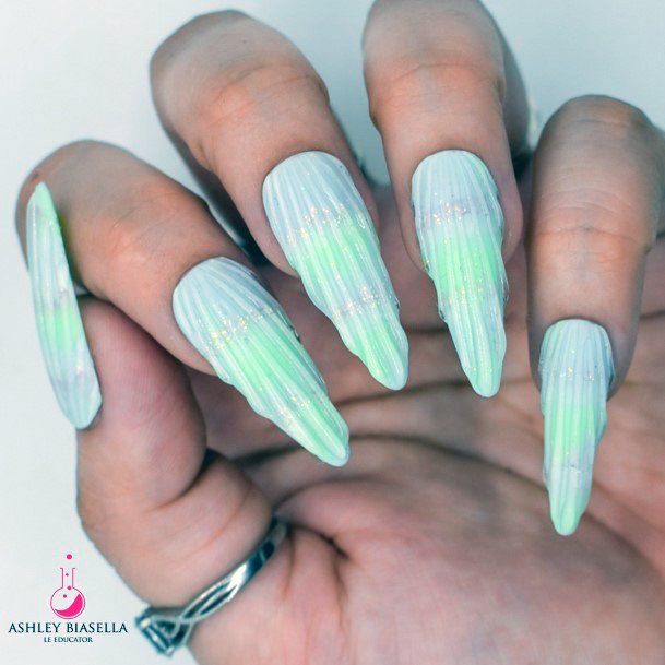 Cute Ombre Summer Nail Designs For Women
