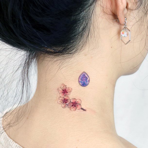 Cute Opal Tattoo Designs For Women