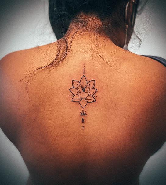 Cute Outline Tattoo Designs For Women