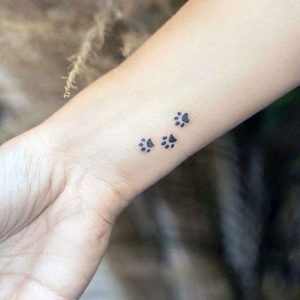 Cute Pet Tattoo Designs For Women