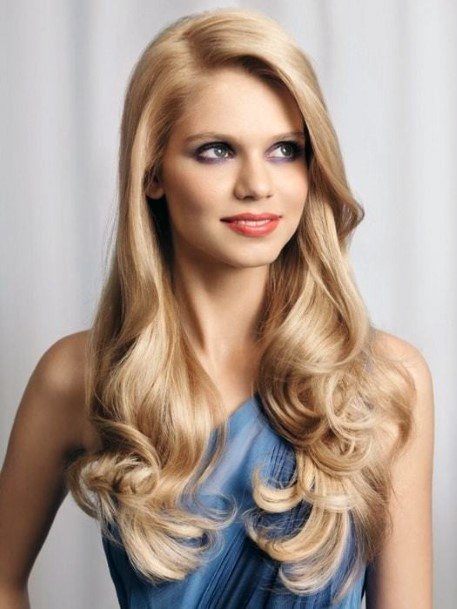 Cute Princess Inspired Bouncy Curls For Women Hairstyle Inspiration Idea