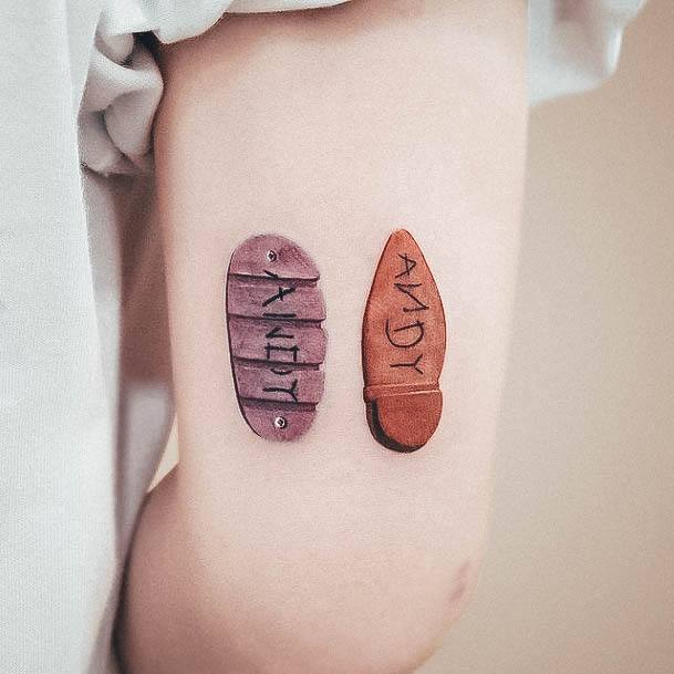 Cute Realistic Tattoo Designs For Women