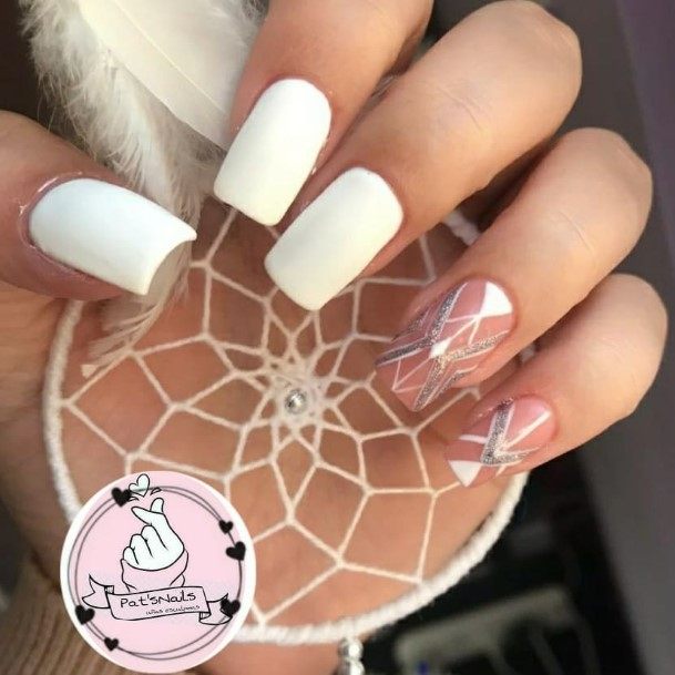 Cute Silver Nail Designs For Women