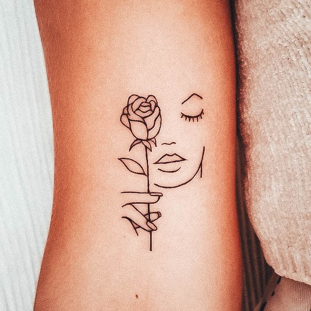 Cute Small Flower Tattoo Designs For Women