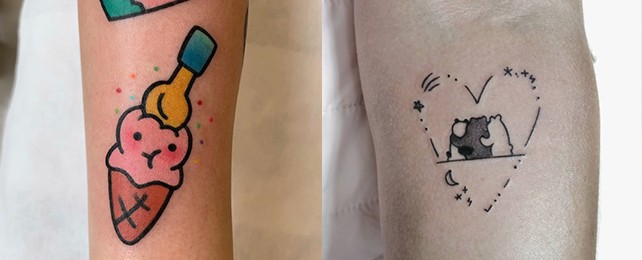 Top 100 Best Cute Small Tattoo Ideas For Women - Mini Artful Designs