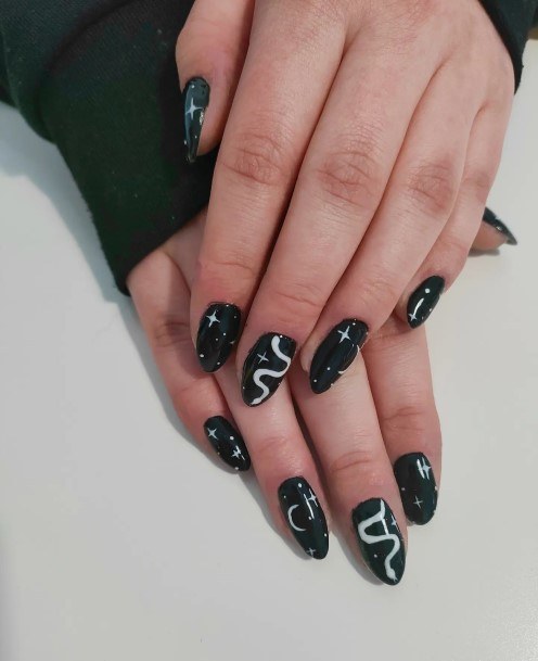 Cute Snake Nail Designs For Women