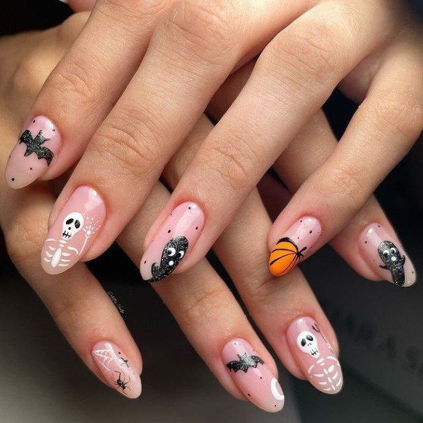 Cute Spooky Nail Designs For Women