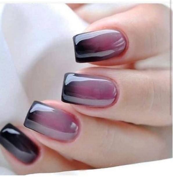 Cute Square Ombre Nail Designs For Women