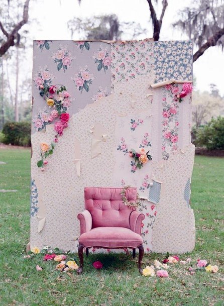 Cute Sweet Wedding Inspirational Backdrops