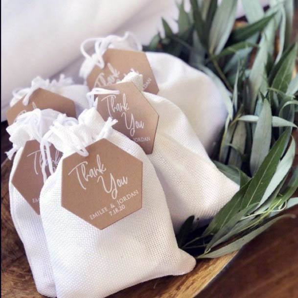 Cute Thank You Guest Bag Ideas For Wedding Inspiration