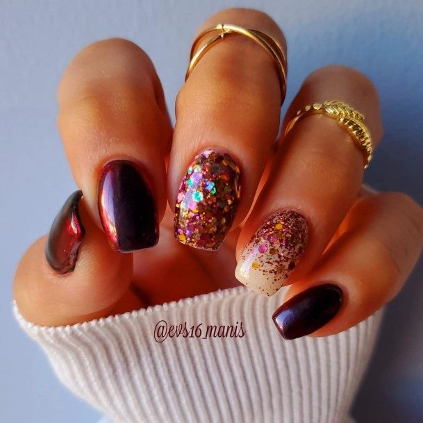 Cute Thanksgiving Nail Designs For Women