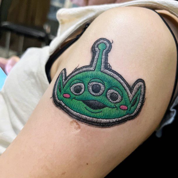 Cute Toy Story Tattoo Designs For Women