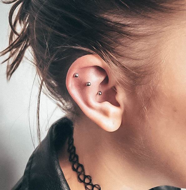 Cute Trendy Constellation Ear Piercing Inspiration For Women